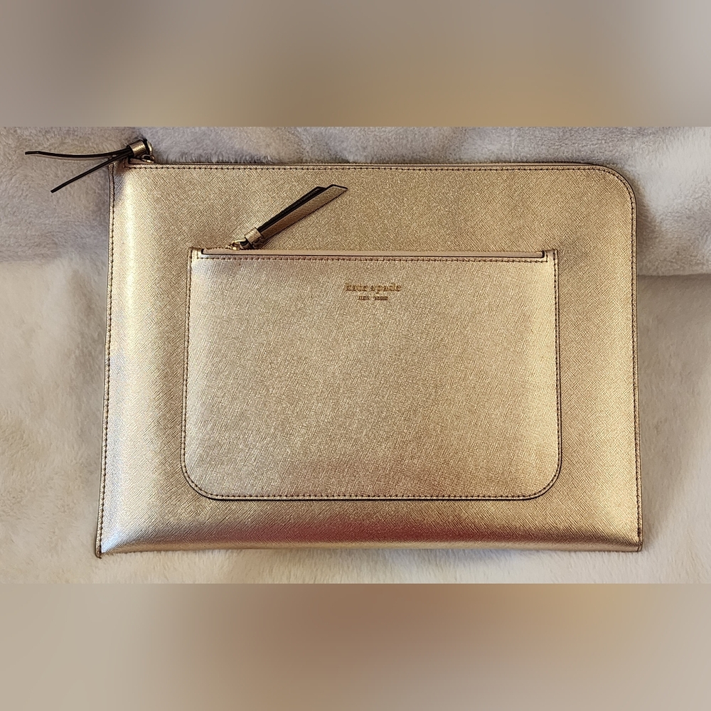 Kate Spade Metallic Blush Computer Sleeve